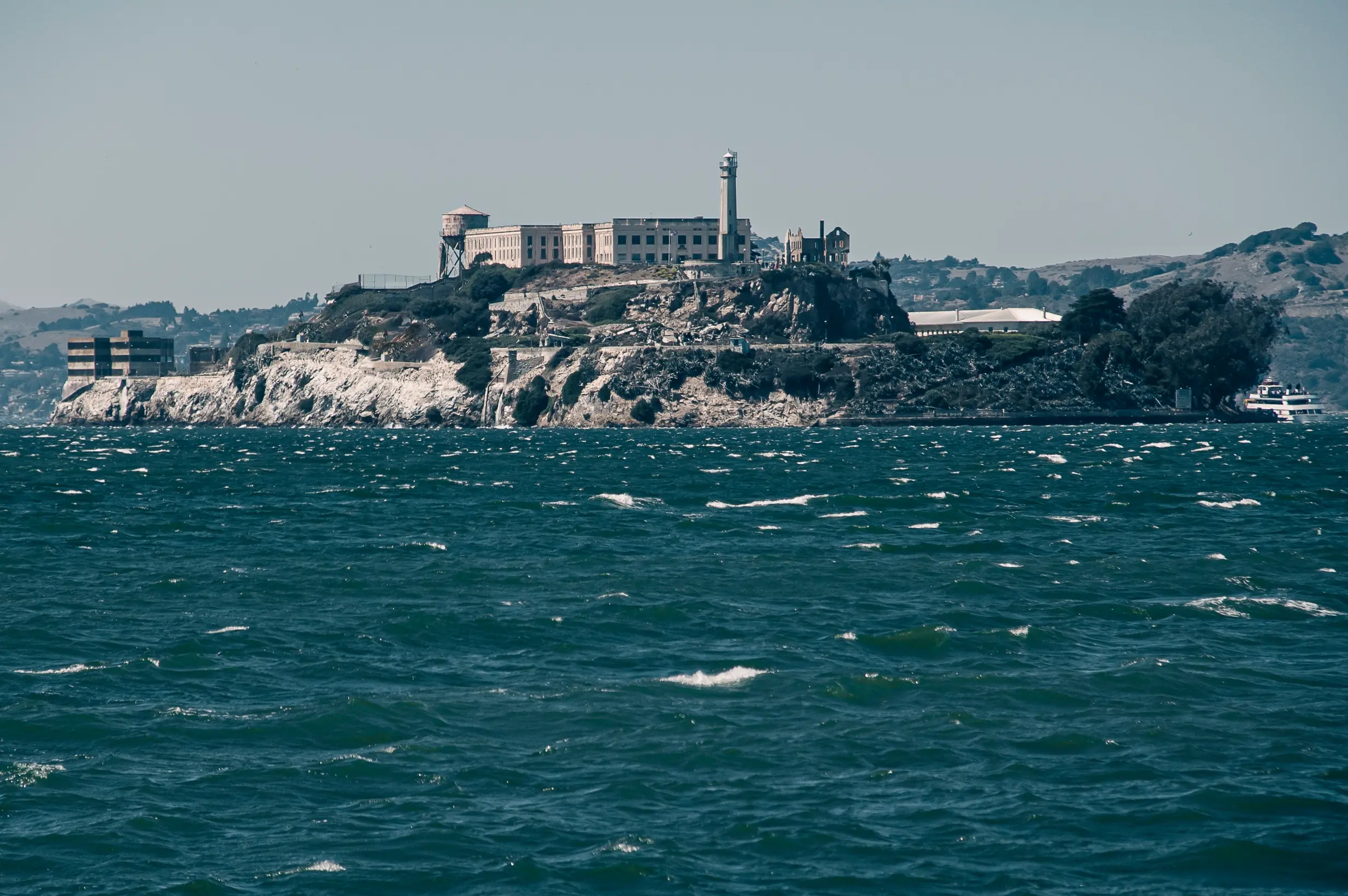 The infamous Alcatraz Island.