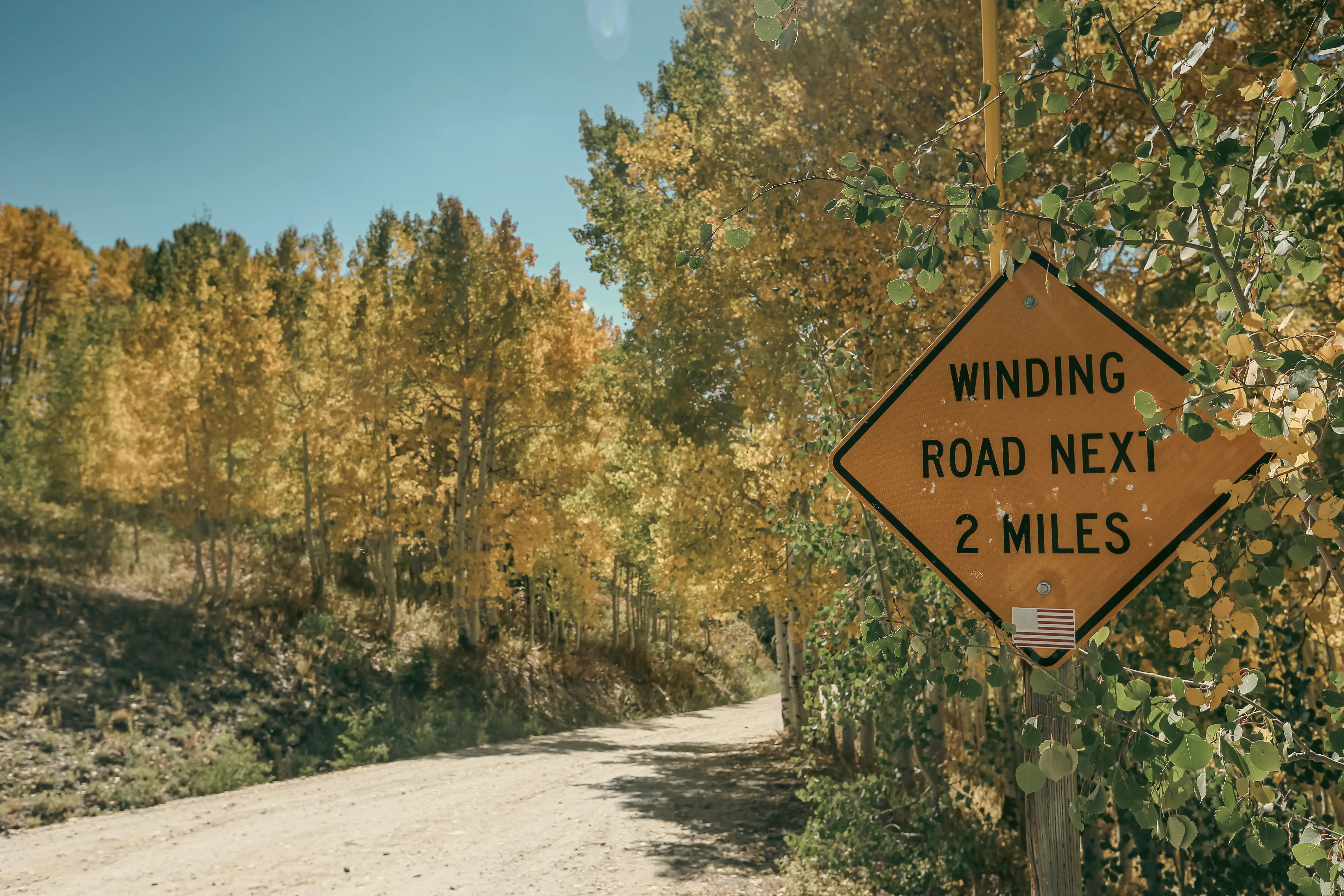 Mountain views along a Colorado scenic byway in the San Juan range.