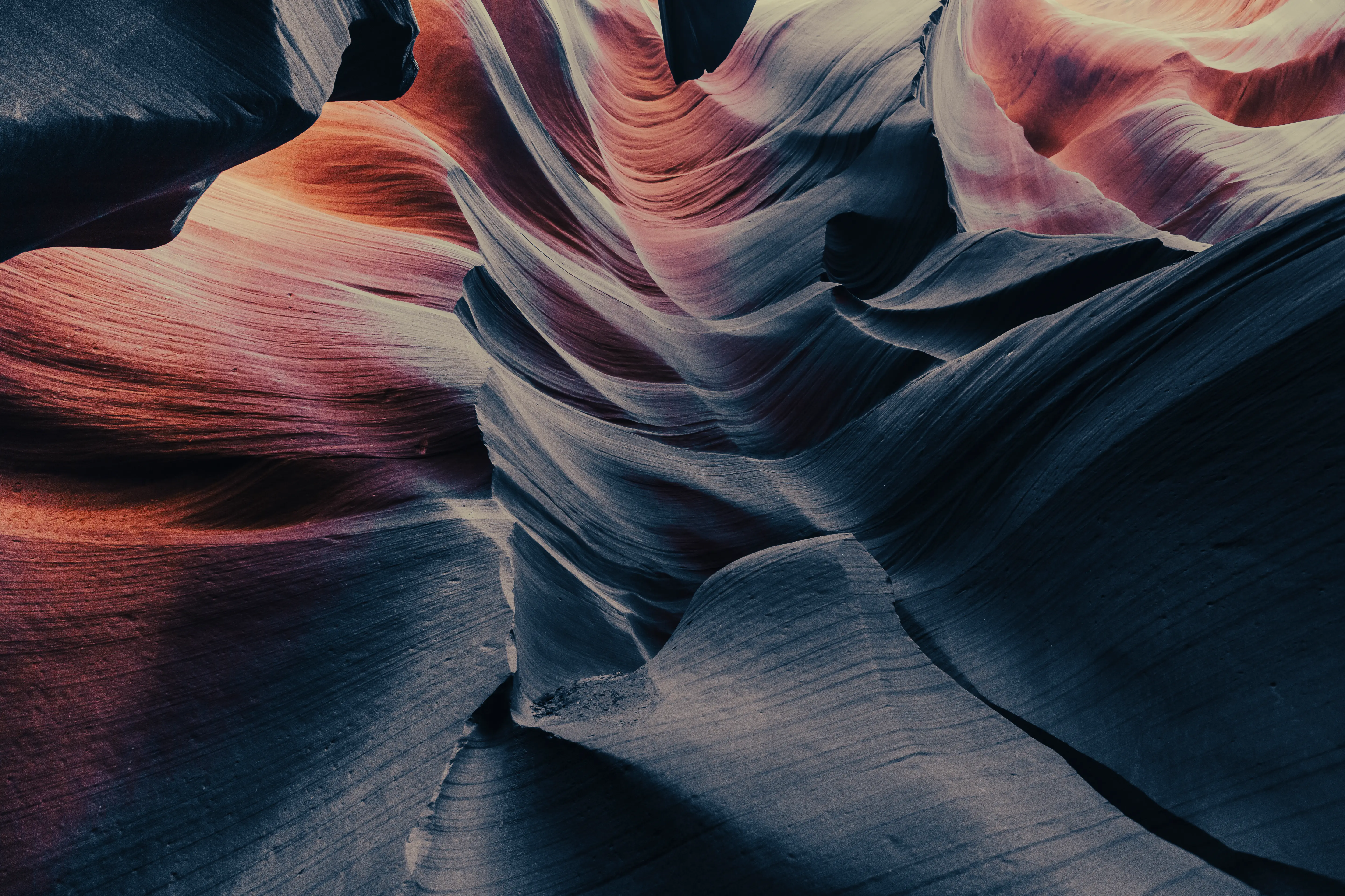 The red-rock landscape around Page, Arizona and Lake Powell.