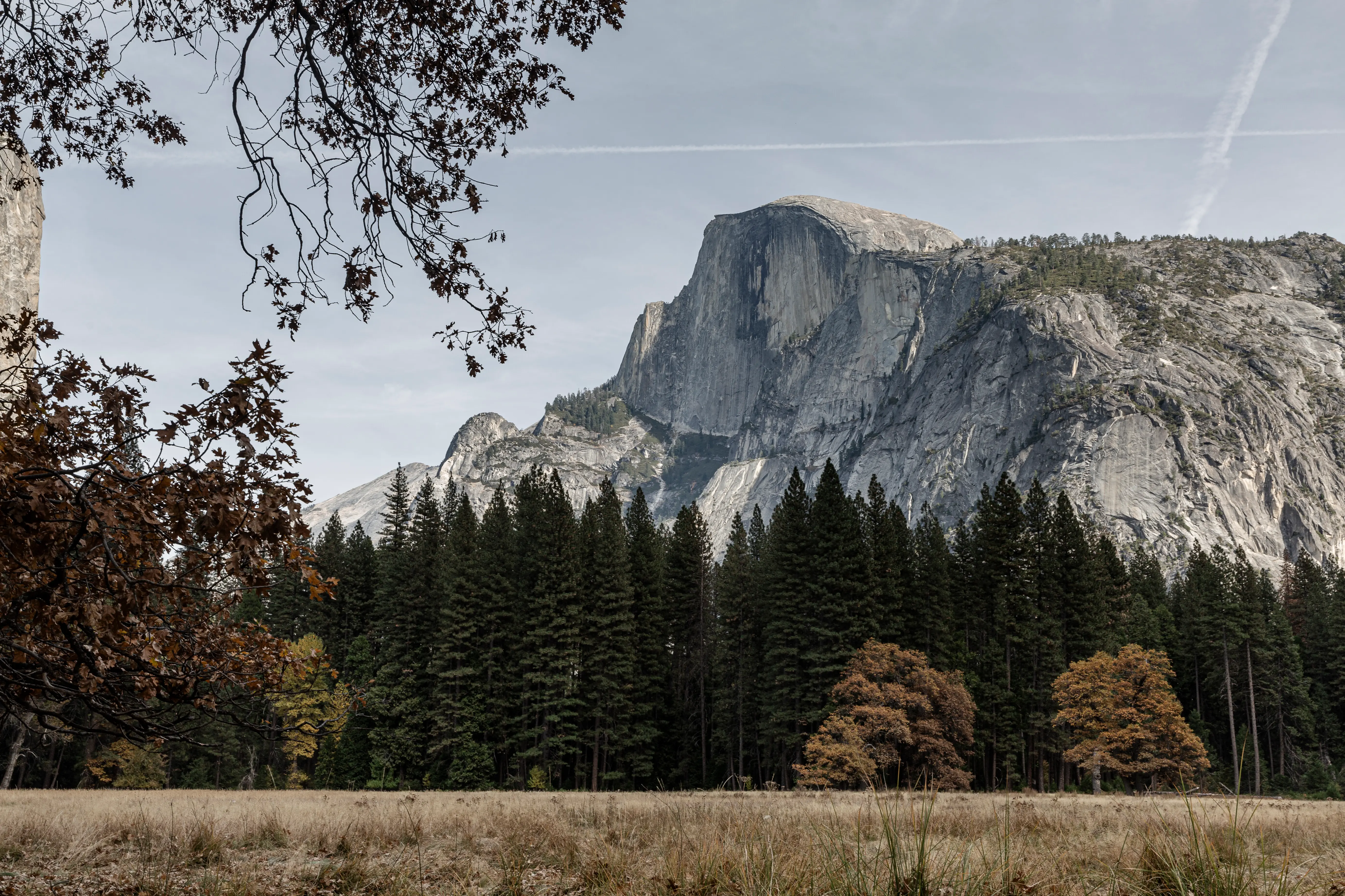 Autumn light across Yosemite Valley, California.