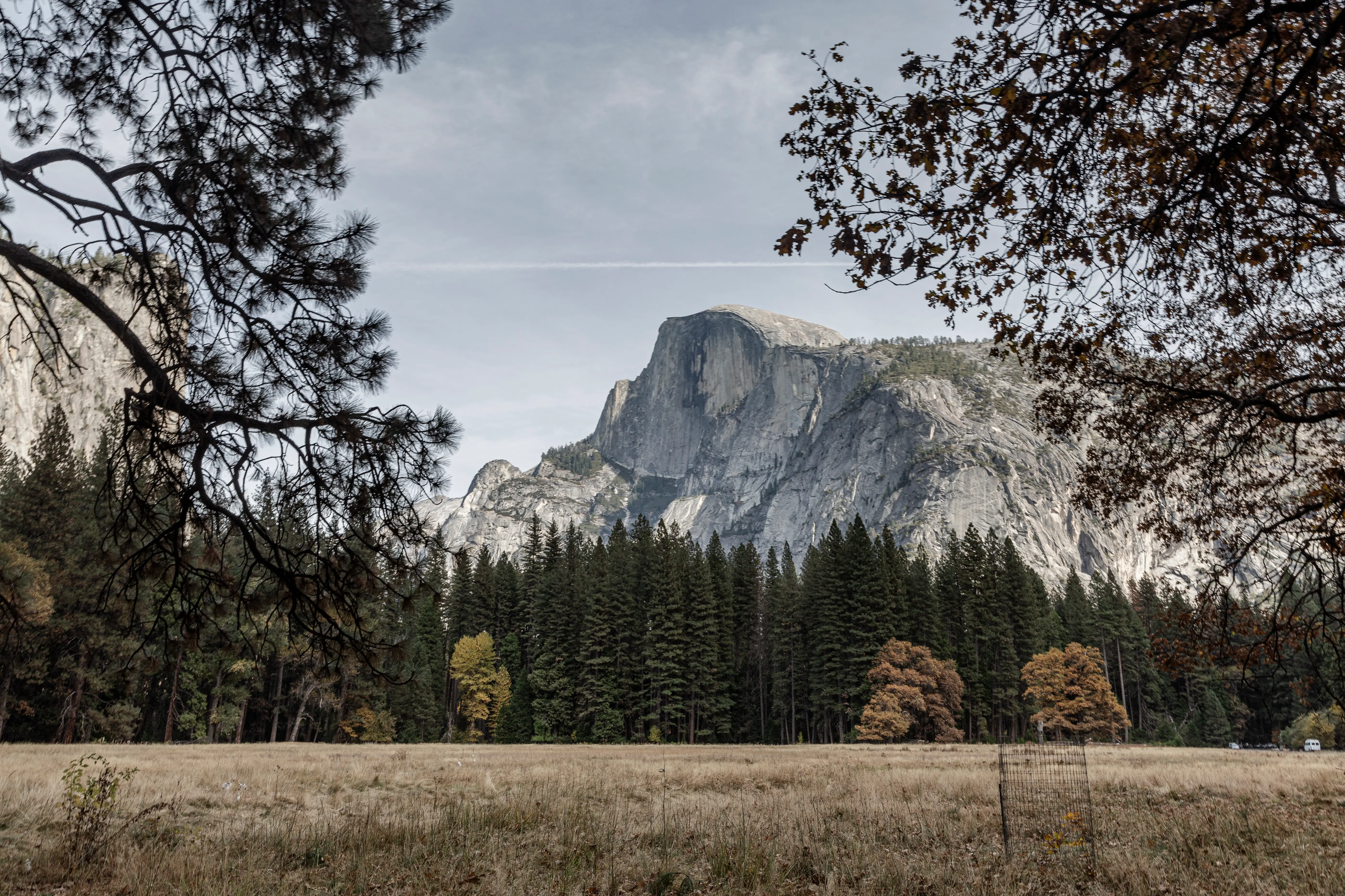 Autumn light across Yosemite Valley, California.