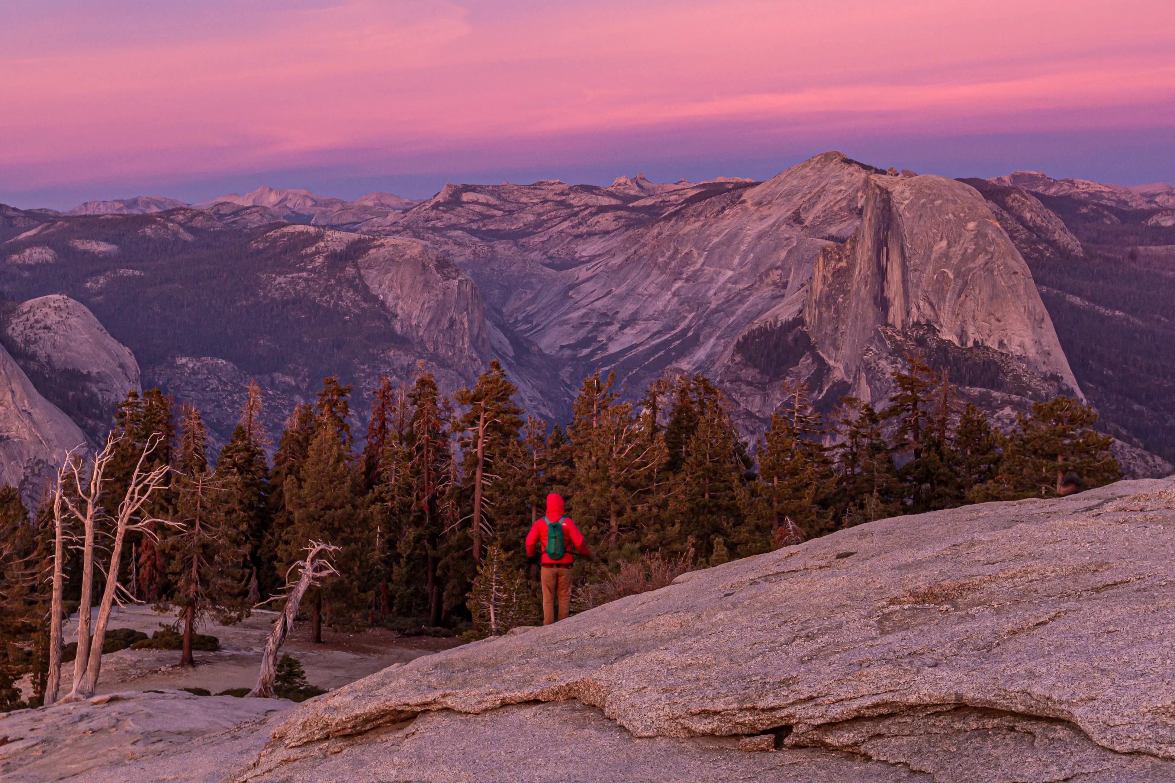 Autumn light across Yosemite Valley, California.